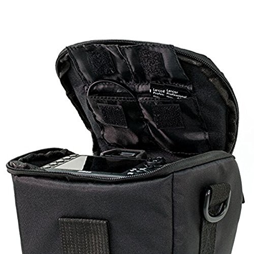 MegaGear Sac de casque de haute qualit   pour Nikon D610 avec 24-85 lentille  D7100 avec 18-105  D5600  D3400  D3200  D3100  D3300  D5300  D5200  D5100  A5100  Canon Powershot SX520 HS  SX530 HS