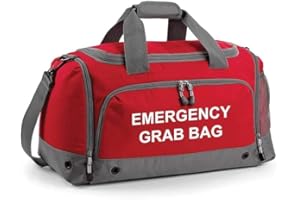 FireShield Emergency Grab Bag Home Evacuation & Car Safety Kit - Holdall Bag