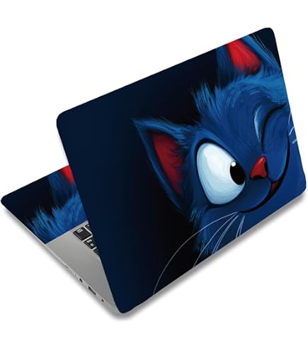 SUPERDANT Laptop-Aufkleber – Schmetterlingsmädchen-Motiv, Abnehmbar, Wasserdicht, Für 12-15,6 Zoll Laptops, 3-teilig