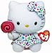 Produktbild TY 7140961-Hello Kitty Baby-Lollipop, Kleid und Schleife, 14 cm, bunt gepunktetes