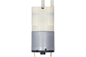 FYEARFLY Micro Bomba de Vacío Dc12V, Motor de Bomba de Vacío Micro 12V, Bomba de Aire Eléctrica de Gran Volumen Y Bajo Ruido, 8,0 Lpm, para Equipos Médicos, Acuarios, Bomba de Aire