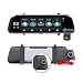Produktbild CUagain Medien Streaming Dashcam mit 10"IPS Touchscreen FHD 1080P Autokamera ADAS GPS Navi Wifi Rückfahrkamera mit Nachtsicht