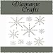 10 Clear Stars Diamante Vajazzle Rhinestone Gems - created exclusively for Diamante Crafts