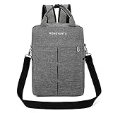 【Eine Packung mit 2 Rücken】 Ein zusätzlicher Schultergurt dient als Kreuzgurt, um den Rücken zu lösen. Modischer.