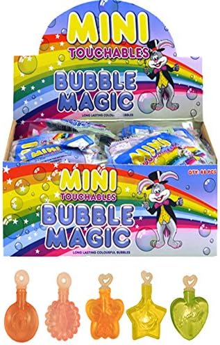 20 x Childrens Mini Touchable Bubbles party bag fillers loot bag pocket money toys IDEAL FOR PARTY BAG FILLERS,LOOT BAGS,FATES,PARTYS