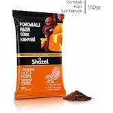 Shazel Portakallı Hazır T&uuml;rk Kahvesi - 100 gr