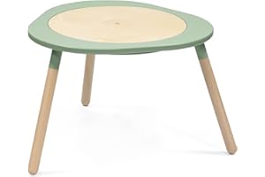 Stokke MuTable, Clover Green - Versione 2023 - Tavolo da gioco multifunzionale per bambini - Include tre tavole su due lati - Per bambini da 18 mesi a 8 anni