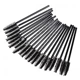 douself 100 pcs Disposable Eyelash Make Up Mascara Brushes Applicator Wand Brush