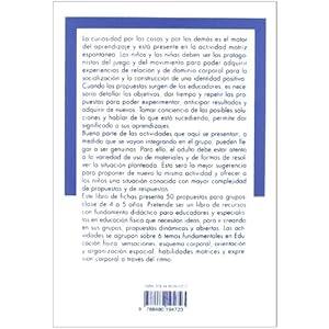 CINCUENTA PROPUESTAS DE ACTIVIDADES MOTRICES -4/5 años- FICHERO (Educación Física / Pedagogía / Juegos)