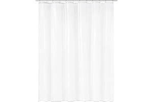 Kleine Wolke Claro Zasłona prysznicowa, PEVA, przezroczysta, 180 x 200 cm