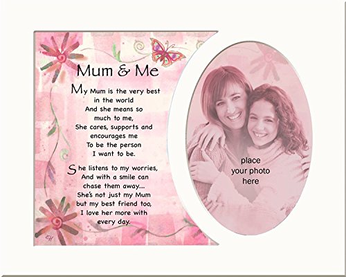 Memory Mounts Mum & Me Gift For A Photo Frame 10 x 8 Inch