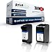 Produktbild Print-Klex 2x kompatible Tintenpatronen für HP OfficeJet Pro 1170 CSE OfficeJet Pro 1170 CXI OfficeJet Pro 1175 C OfficeJet Pro 1175 CSE OfficeJet Pro 1175 CXI OfficeJet R 40 OfficeJet R 40 XI 45 + 23 Black Color Sparset - Color Pro Serie HP45+HP23