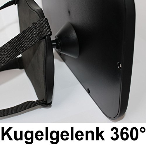 Auto Sicherheitsspiegel / Spiegel für Baby & Kind (360° drehbar) - 3