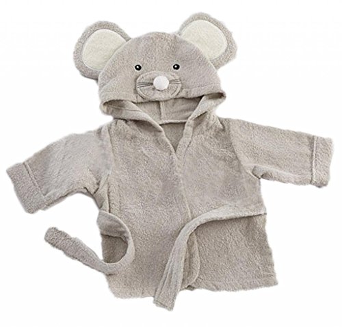 Baby Girls & Boys Fleece Dressing Gown Robes Super Soft Fleece Bath Robe
