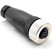 Adaptateur M12 4 Broches Vers RJ45 - Connecteur Industriel Étanche IP67 - Codage A - Pour Capteurs, Caméras Et Automatisme