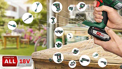 Bosch PSA 18 LI - Sierra de sable a batería en caja de cartón (1 batería, cargador, hoja de sable, Sistema 18 V, 2,5 Ah)