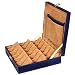 Leather World Blue Watch Box Case for 18 Watches Guaranteed High Quality PU Leather RS.1839.00
