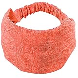 Unisex Baumwolle Elastisches Stirnband Kopfband Headband, LEEDY Alltag Yoga Sport Fitness Haarband für optimalen Ohrenschutz beim Jogging, Laufen, Wandern Fahrrad- und Motorrad Fahren Stirnbänder