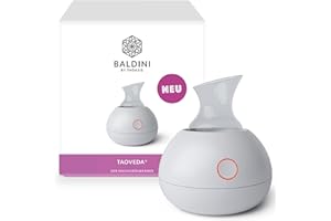 ‎TAOASIS Baldini TaoVeda Massageölwärmer – Elektrischer Massageöl-Erwärmer für wohltuende Massagen – 50 ml Glasgefäß – Erwärmt Öl in 3 Minuten auf ca. 50 °C – Für Wellness & Zuhause