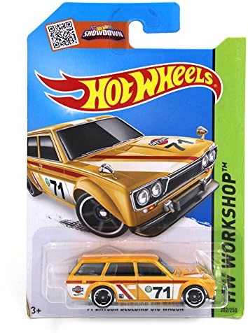 Hot Wheels 71 DATSUN BLUEBIRD 510 WAGON Hw WORKSHOP