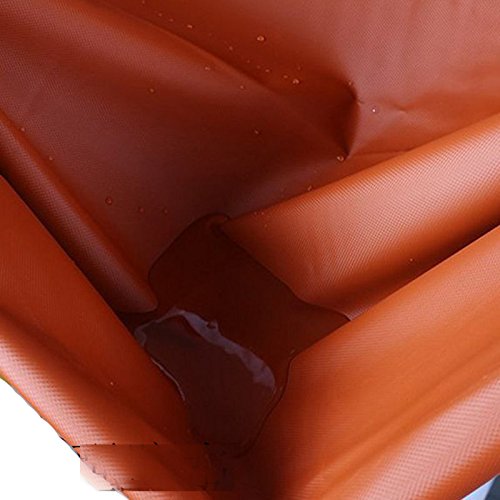 BinaryABC PVC-Schürze Wasserdicht Unisex Schwere für Metzger Küche(Schwarz) - 4