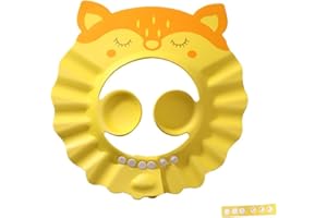 ‎CUHZA CUHZA Duschhaube Kinder Baby, 1 Stück Kinder Shampoo Kappe, Weiche Einstellbare Baby Duschhaube, Badezimmersicherheit Duschhaube für Kinder Baby, Gesicht und Augen vor Wasser und Shampoo Schützt