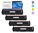 Produktbild 4 Stück Amstech kompatibel Tonerkartusche 410A CF410A CF411A CF412A CF413A replacement fuer HP LaserJet Pro MFP M477 M477fdw M477fdn M477fnw M377dw, HP LaserJet Pro M452 M452dw M452nw M452dn ,BK ca. 2300 Seiten / Farben ca. 2300 Seiten