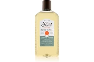 Floid Vetyver Splash Body Wash (500 ml), gel de ducha que limpia, hidrata y purifica la piel sin resecarla, gel de baño nutritivo de agradable aroma