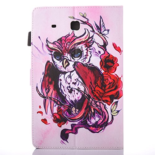 inShang T560 Cover für Samsung Galaxy TAB E 9.6 Inch T 560 Hülle mit PU Leder Skins Etui Schutzhülle Ständer Smart Case Cover, - 2