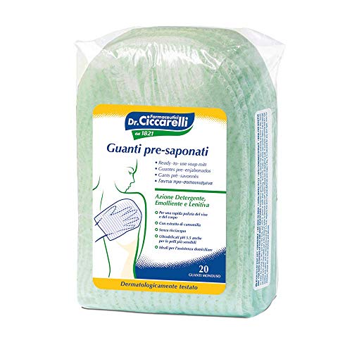 Dr. Ciccarelli Igiene Corpo Guante Pre-Enjabonado 20 Piezas - 20 Unidades