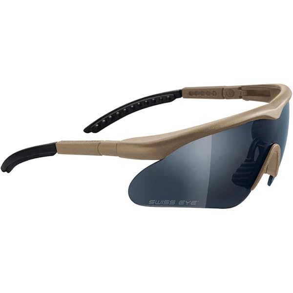 Swisseye Raptor BALİSTİK KORUYUCU GÖZLÜK 3 LENS ÇİFT ÇERÇEVELİ MODEL