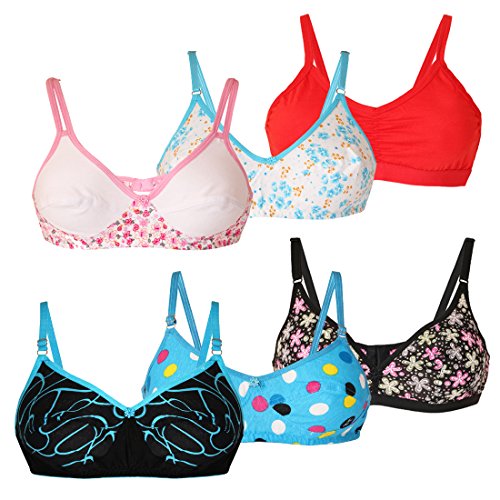 lime fashion of 6 bras combo for women