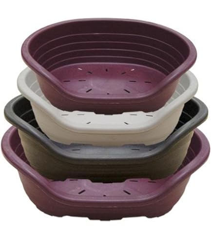 KERBL - Panier / Corbeille DREAMER - Noir - Plastique Recyclé - 95x70x29cm