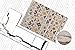 Produktbild Hochwertiger moderner Designer Teppich Acryl Tippi Braun Grün Creme Beige versch Größen 50 %, Größe in cm:200 x 290 cm