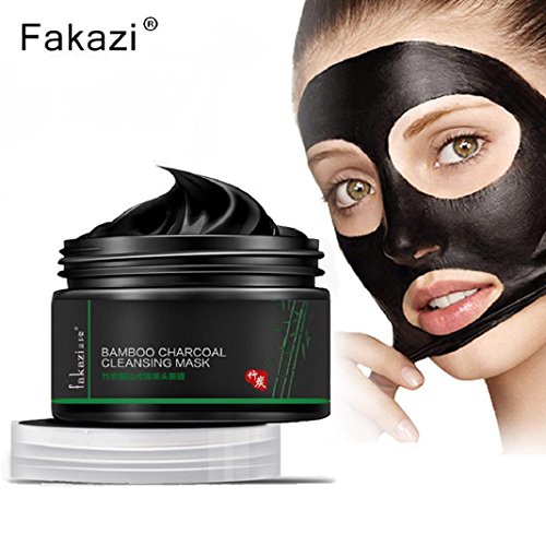 Bambus Holzkohle Blackhead Maske Gesichtsmaske Schwarzer Schlamm Deep Cleansing Pilaten Blackhead Remover Reinigende Peel Face Maske Blackhead Remover Mask - 3