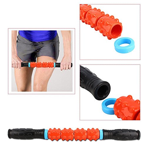 Roller Massage Stick Massagerolle zur Selbstmassage Muskel-Entspannung, 42cm - 2