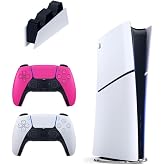 Sony Playstation 5 Slim Digital 825 GB + Şarj İstasyonu + 2. Pembe Dualsense İthalat&ccedil;ı Garantili