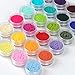 Fashion Gallery 24 Colour Velvet Flocking Powder Velvet Manicure Nail Art Polish Set