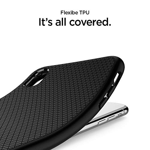 Spigen Funda Modelo Liquid Air para Apple iPhone X Color Negro Mate reviews Spigen Funda Modelo Liquid Air para Apple iPhone X Color Negro Mate
