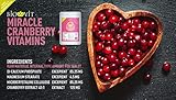 Global Product Biovit Miracle Cranberry Vitamin Tablets Prevent and Treat Urinary Tract Infections, 60-Count