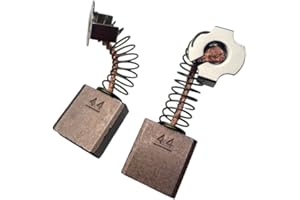 2x Trade-Shop Bronzekohlen Kohlebürsten 7x17x18mm kompatibel mit Shoprider Scooter Elektrorollstuhl ersetzt C09-22-02300 Nr. 44 18X17X7 HWT