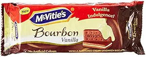 Mcvities Bourbon, Vanilla, 100g