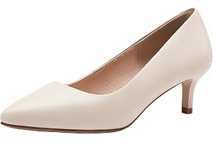 Jamron Dam Äkta Läder 5CM/7CM/9CM Höga Klackar Eleganta Spetsig Tå Pumps Klänning Skor