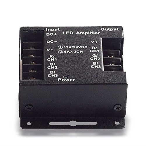 Preisvergleich Produktbild LED Signal Verstärker ( Amplifier, Repeater ) 3x6A 12V / 24V