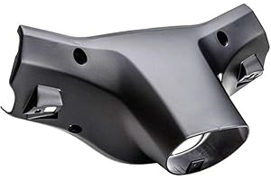 one by Camamoto cod. 77390080 plastica carena sotto cupolino copri manubrio inferiore nero (come l'originale) compatibile con mbk booster - yamaha bw's original anno dal 2004 al 2017