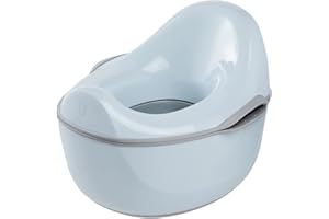 keeeper Kasimir Deluxe 4-in-1 Baby Potty + Toilet Seat + Stool + Wet Wipe Dispenser from 18 Months to 4 Years Blue