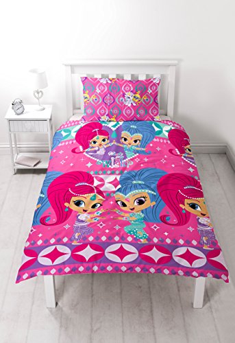 Shimmer & Shine 'zahramay' Single Bettbezug Set – Wiederholen Muster Design