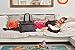 Babymel Cara Stripe Grey and Black Baby Changing Bag