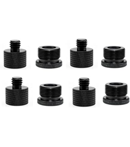 Adattatore Per Supporto Microfono A 8 Pezzi,5/8 Pollici Femmina A - Foto 7