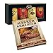 Produktbild Monsterzeug 2er Geschenkset Männer, Männergrillbuch & Cowboy Grillgewürze Set, BBQ Gewürze 4er Set, Wilder Westen Edition, Grillrezeptbuch, Grillrezepte für Männer